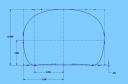 Ovoid created with a 4 point spline